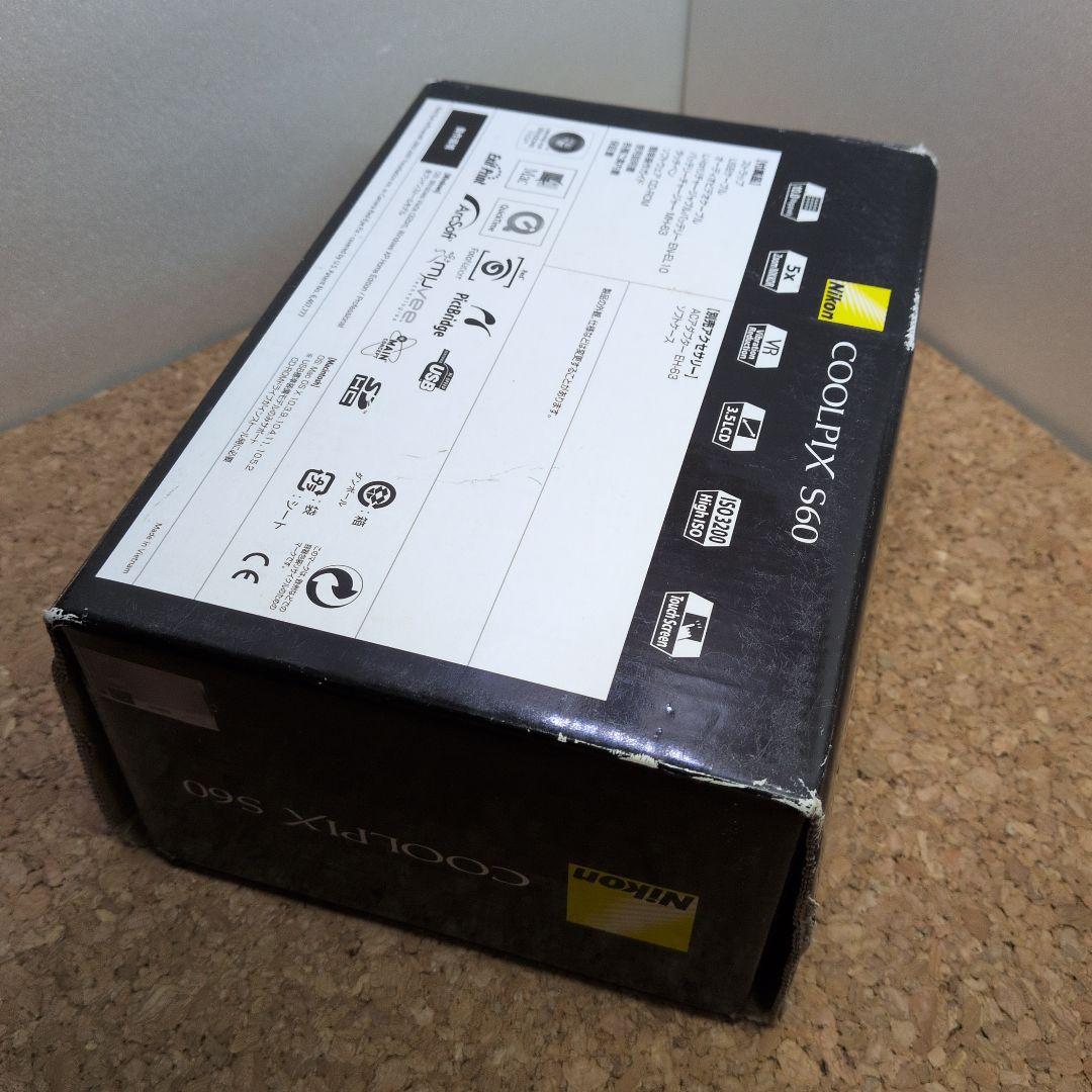 Nikon デジタルカメラ　COOLPIX S60 ピンク