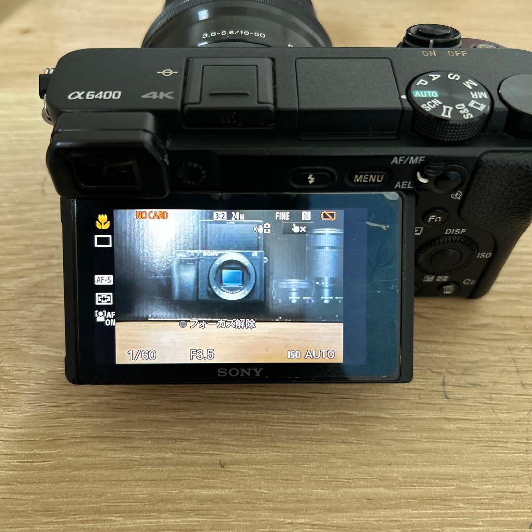Sony α6400 ミラーレスカメラ E 16-50mm
