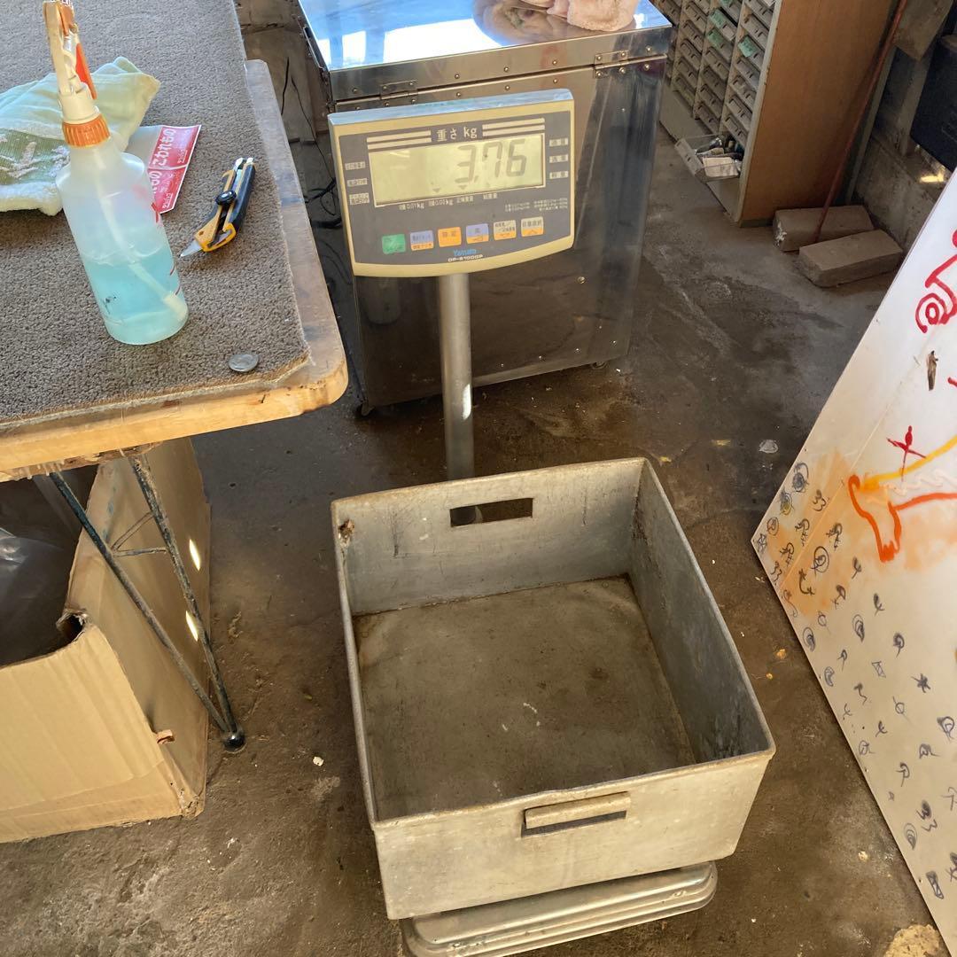 分厚いアルミコンテナ レコードボックス アルミ 3.7kg ビンテージ B