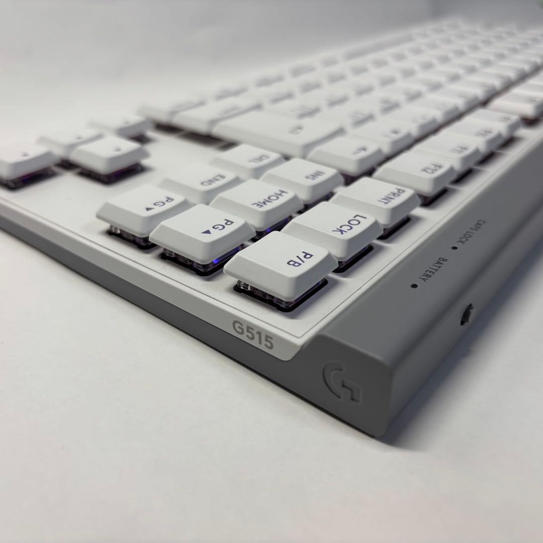 Logicool キーボード G515 リニア ホワイト