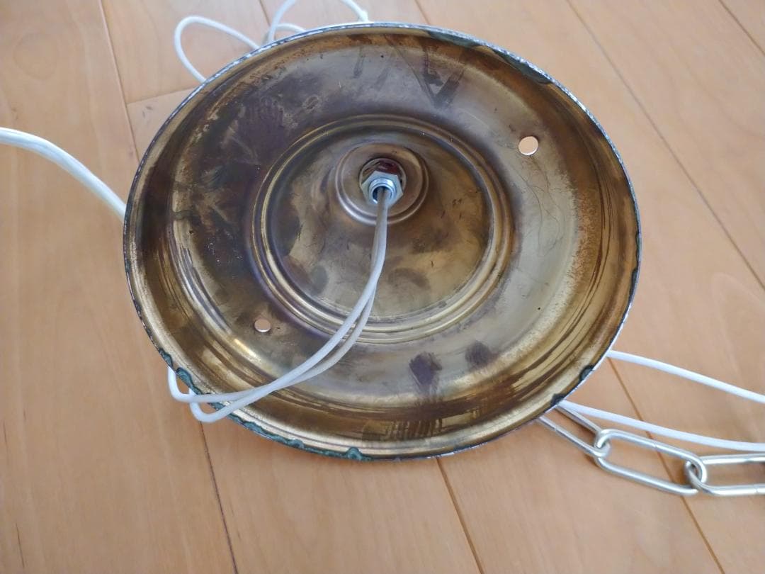 希少品 コイズミ ペンダントライト 天井照明 大きなガラスシェード