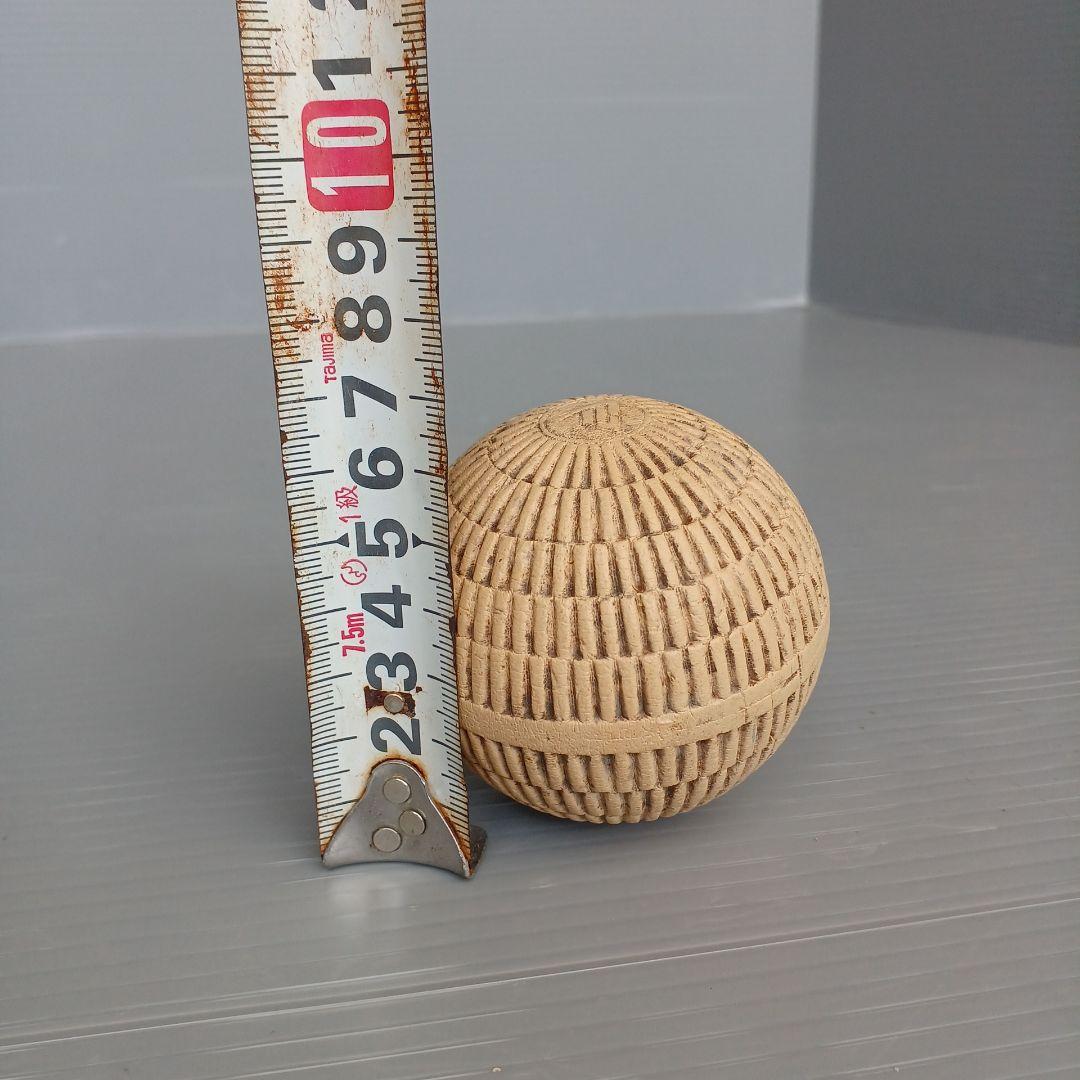 昭和レトロ　初代軟式ボール　菊型 ボール　昭和21～25年頃　貴重品　匿名配送
