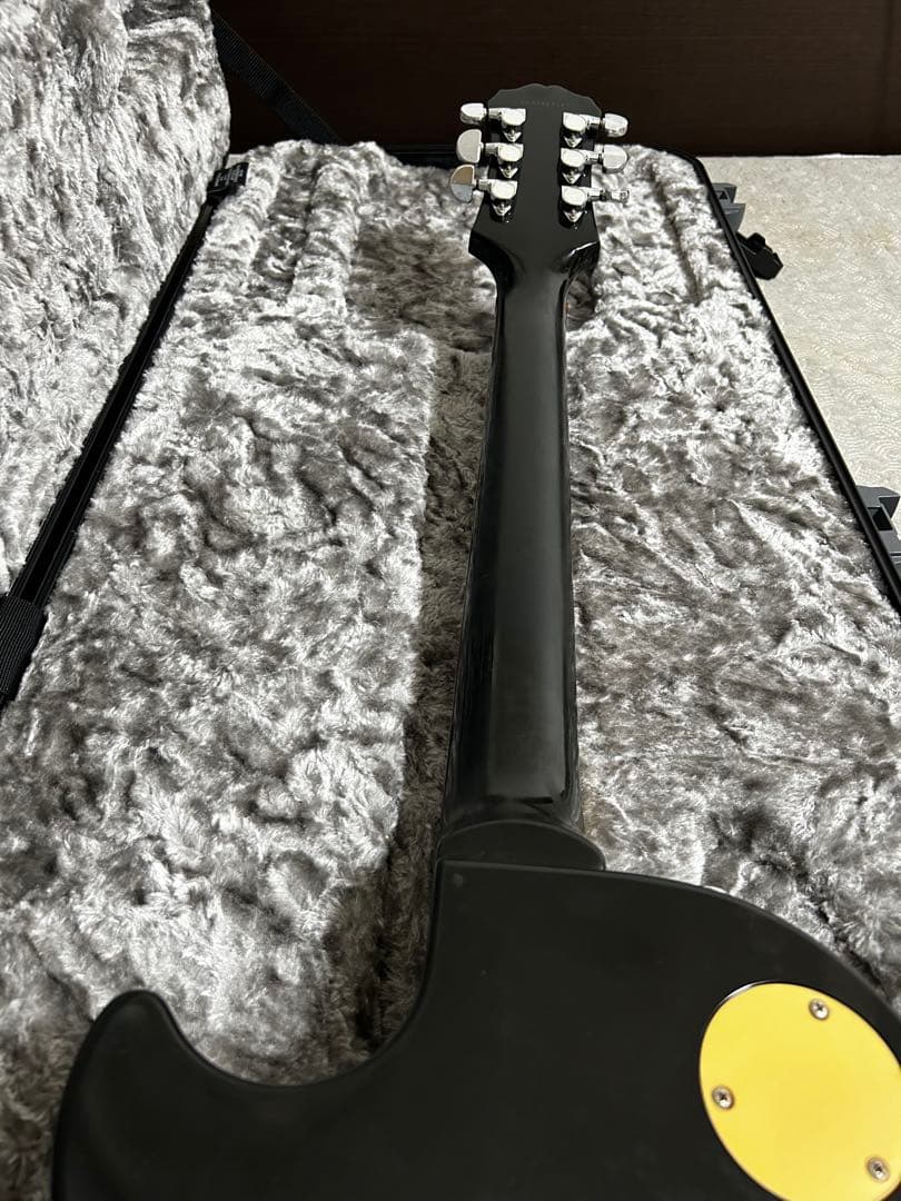 Epiphone レスポール極上品　指板ブラック化
