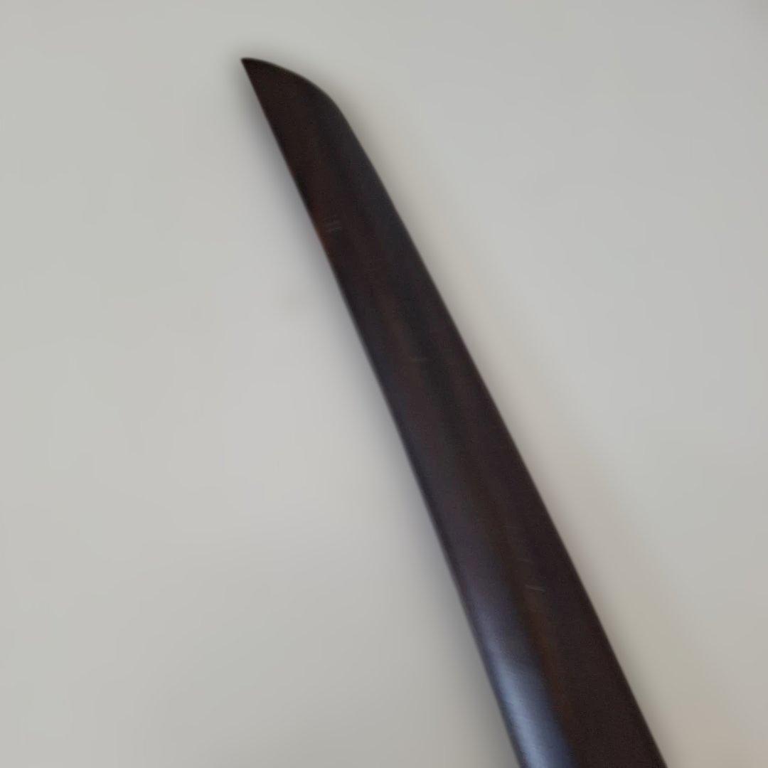 黒檀 螺鈿細工木刀　大刀 脇差 模造刀