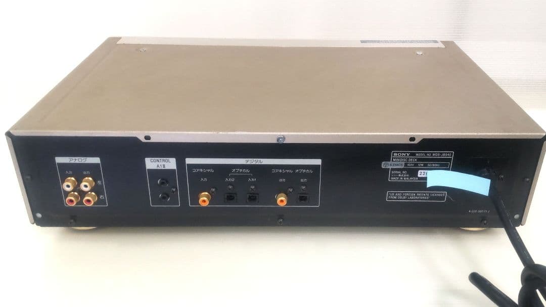 ソニー　SONY MDS-JB940 ＭＤデッキのジャンク
