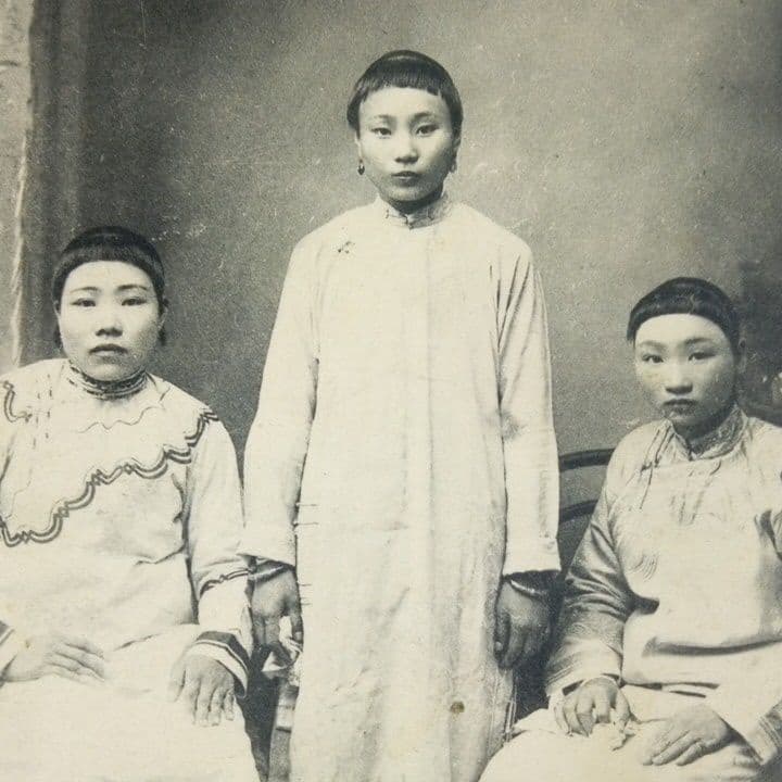 FORMOSAN　SINGING　GAIRL　臺灣藝妓　台湾芸妓　絵葉書