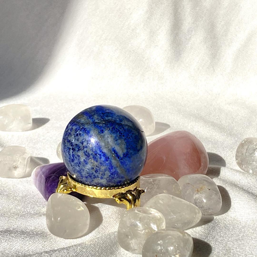 【瑠璃色の贈り物】ラピスラズリ スフィア