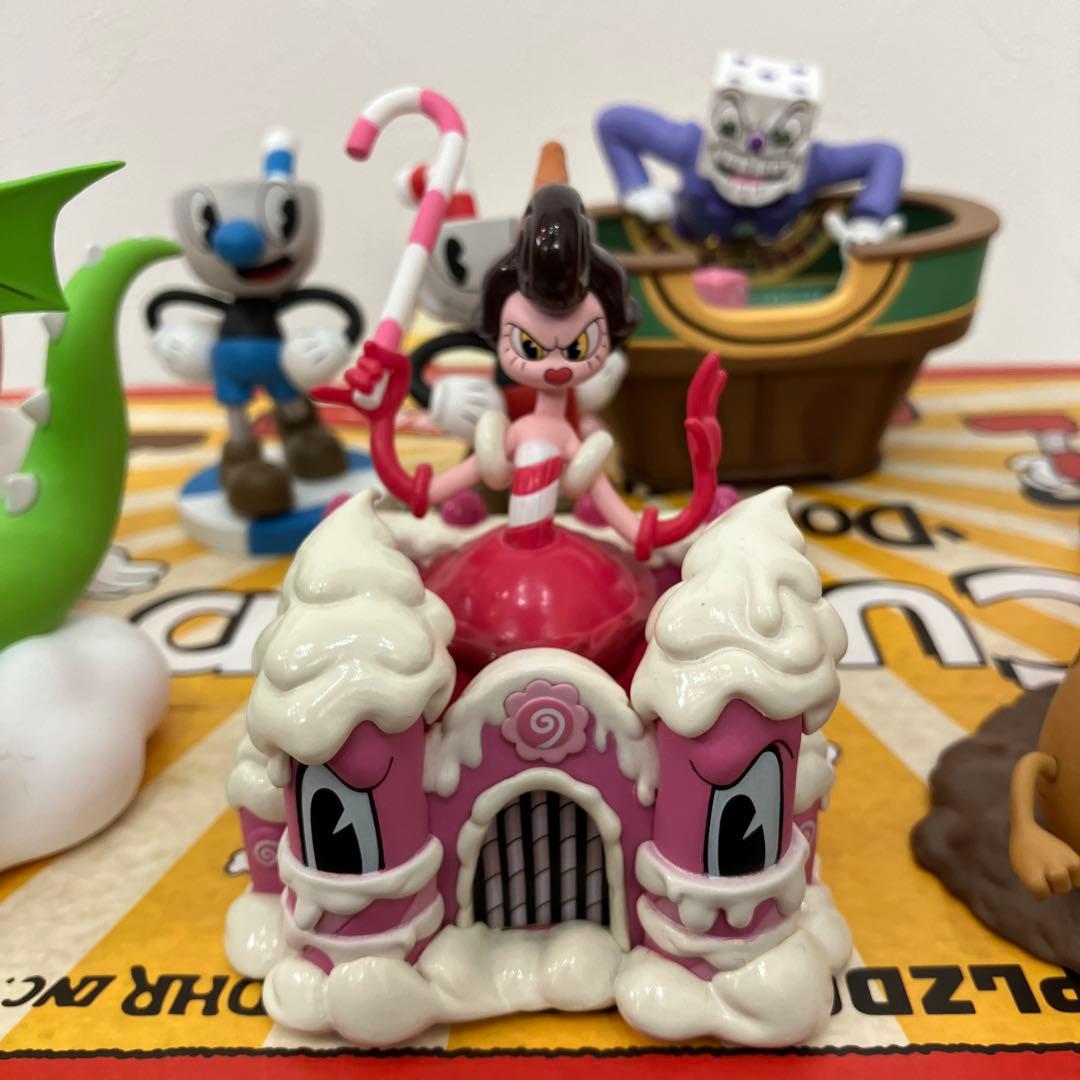 シークレット付き CUPHEAD カップヘッド フィギュア7箱フルコンプリート