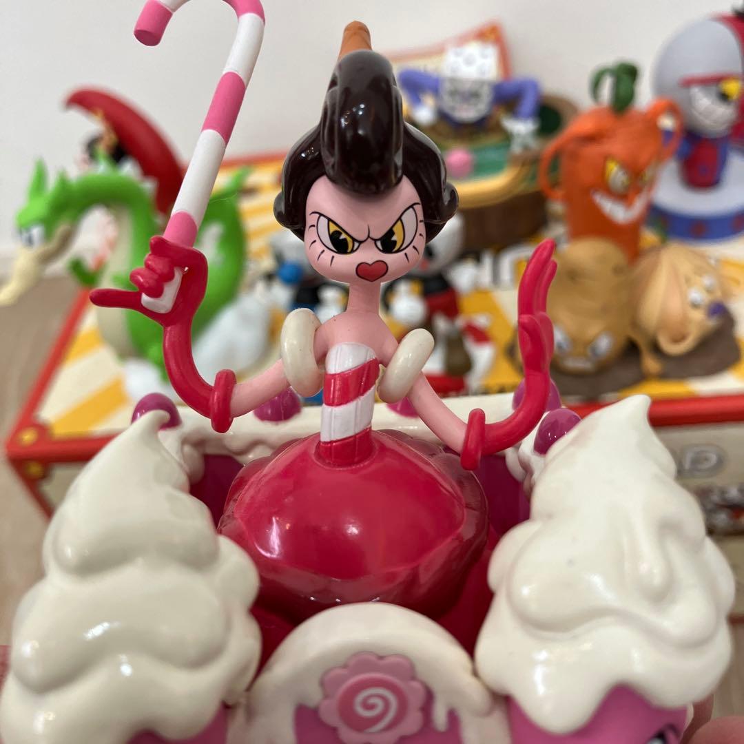 シークレット付き CUPHEAD カップヘッド フィギュア7箱フルコンプリート
