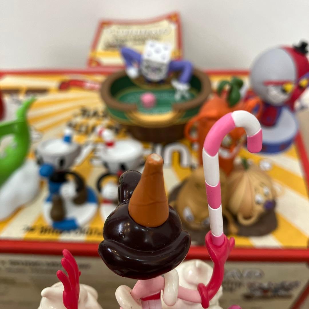 シークレット付き CUPHEAD カップヘッド フィギュア7箱フルコンプリート