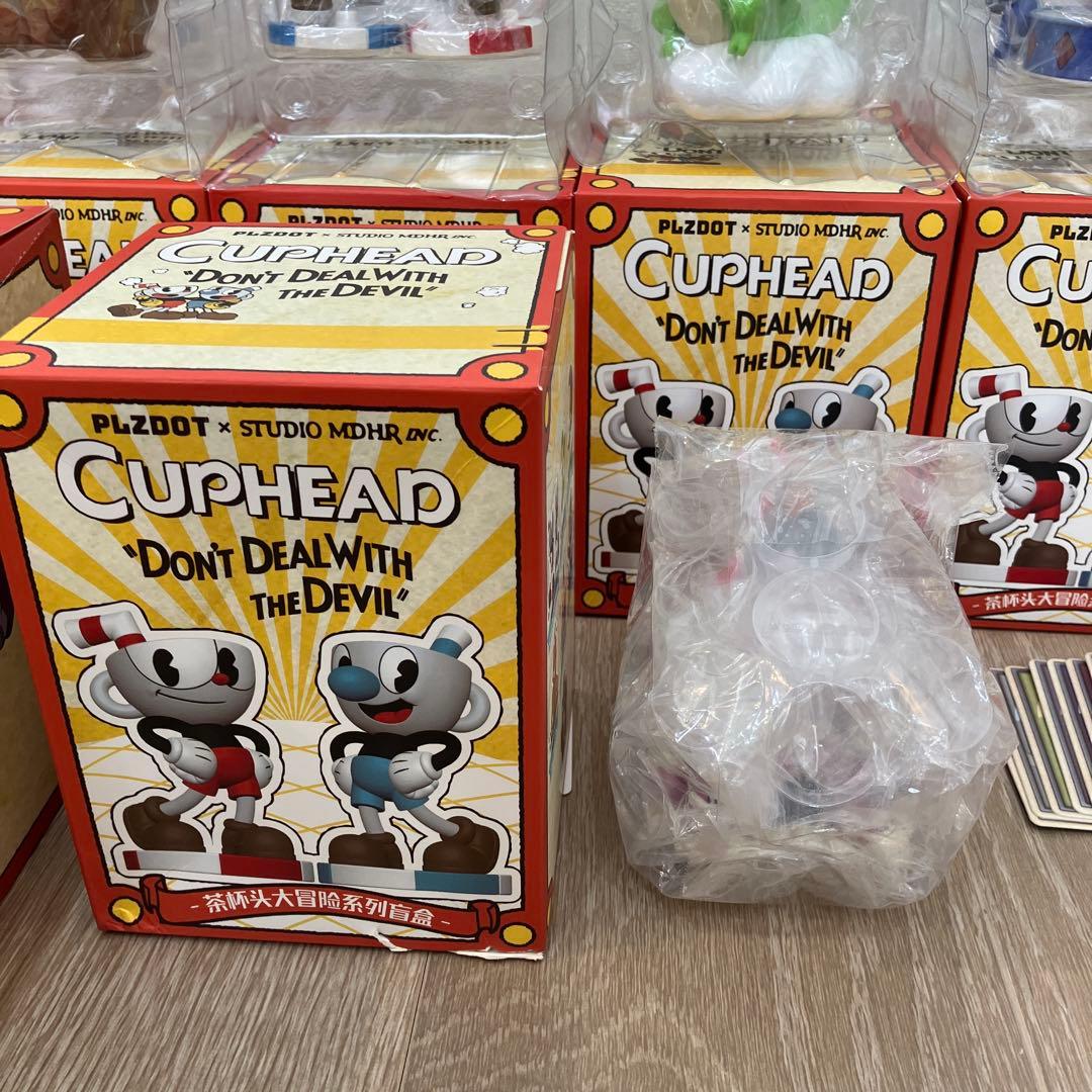 シークレット付き CUPHEAD カップヘッド フィギュア7箱フルコンプリート