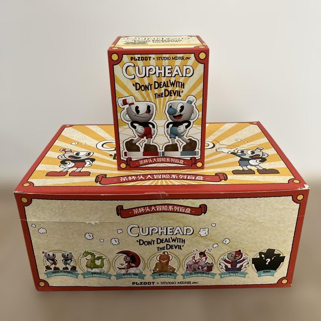 シークレット付き CUPHEAD カップヘッド フィギュア7箱フルコンプリート