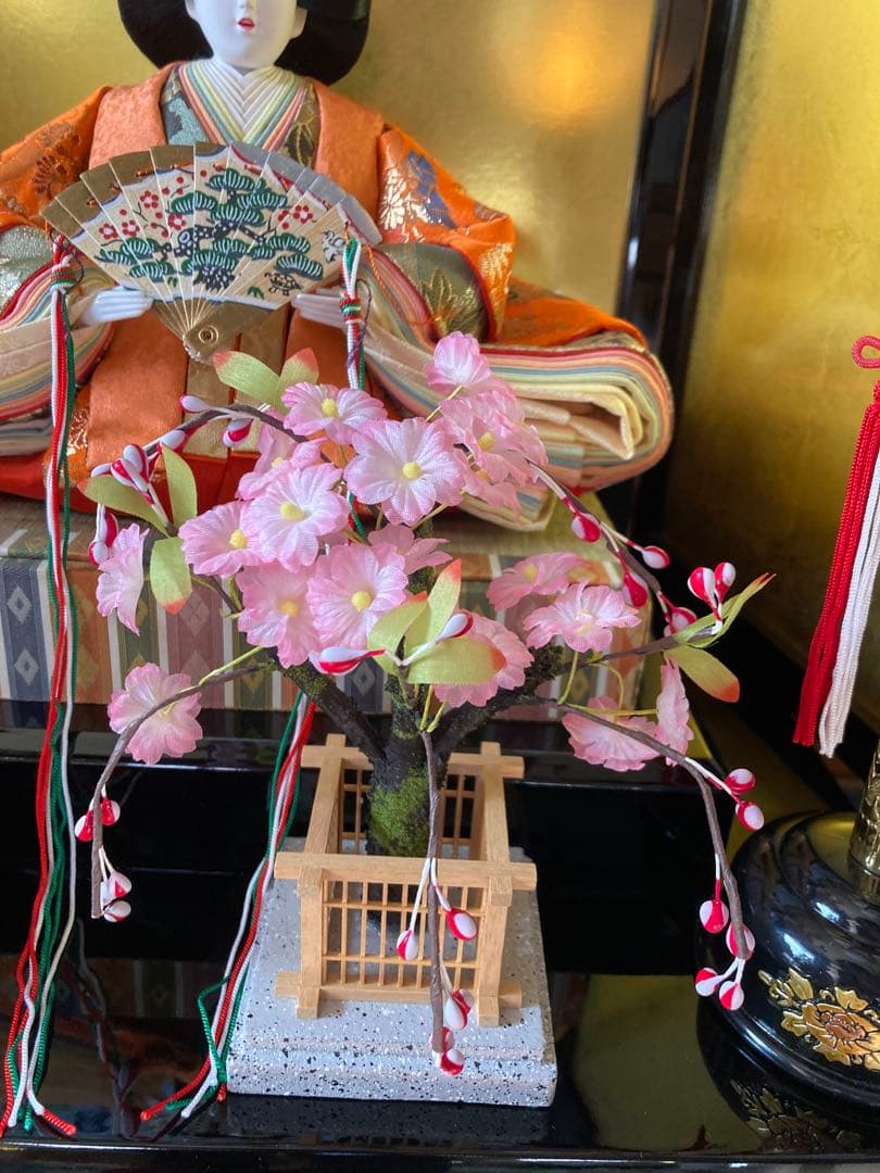 雛飾り　親王飾り　雛匠　静鳳監修