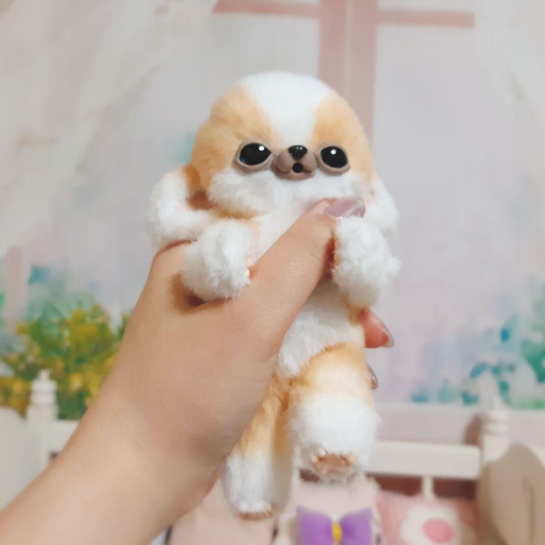 チワボボちゃん　③　おしゃぶり付き　アートドール　ぬいぐるみ