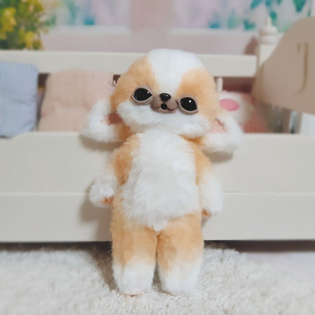 チワボボちゃん　③　おしゃぶり付き　アートドール　ぬいぐるみ