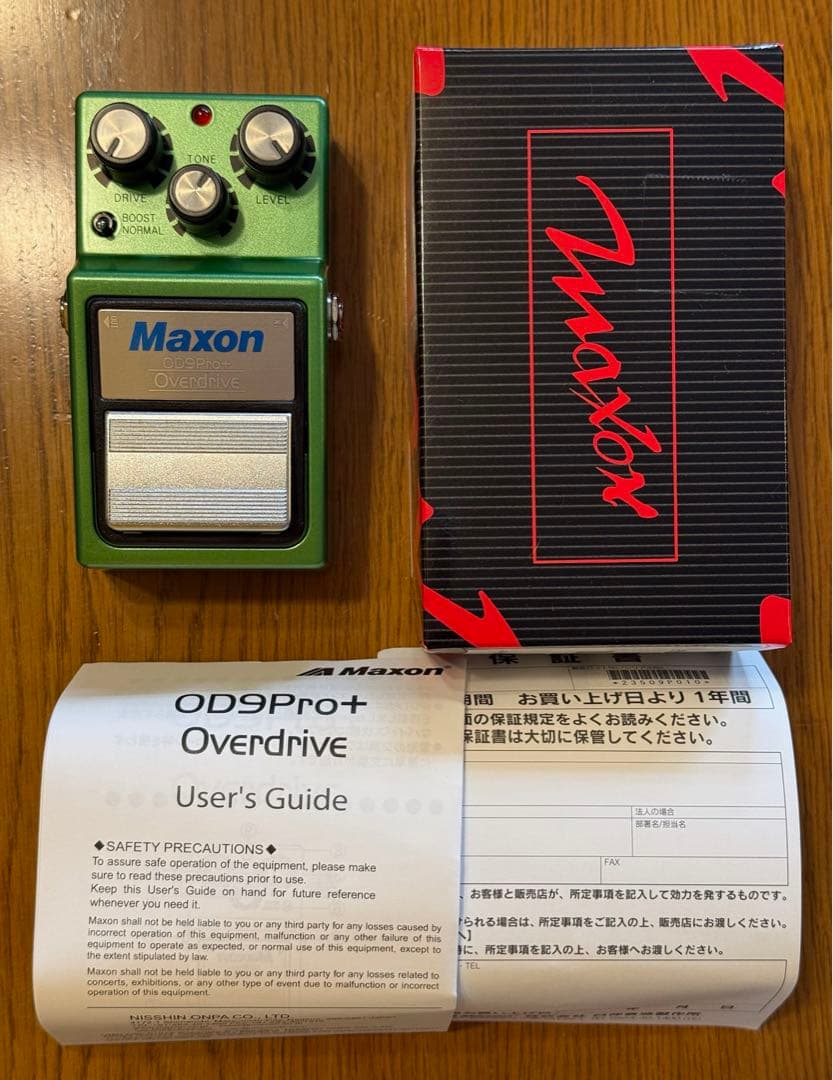 【新同】 Maxon OD9Pro+ Overdrive