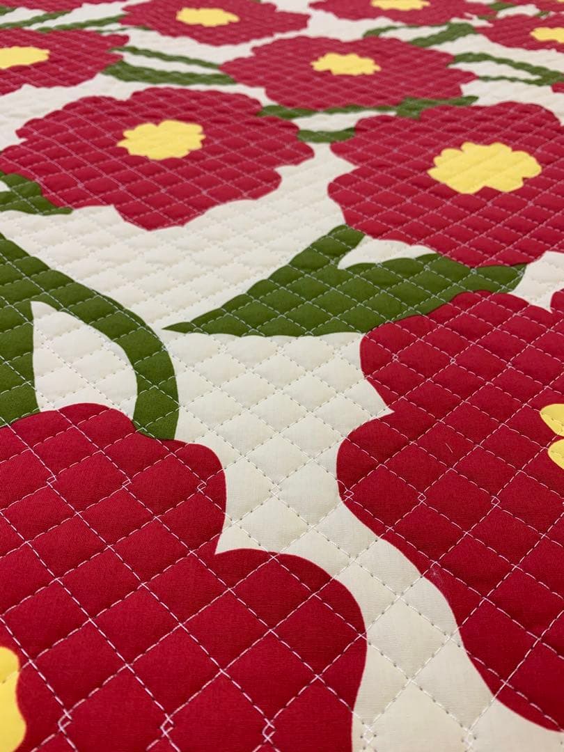 【新品未使用】シビラ カラダス レッド 敷パッド シングル