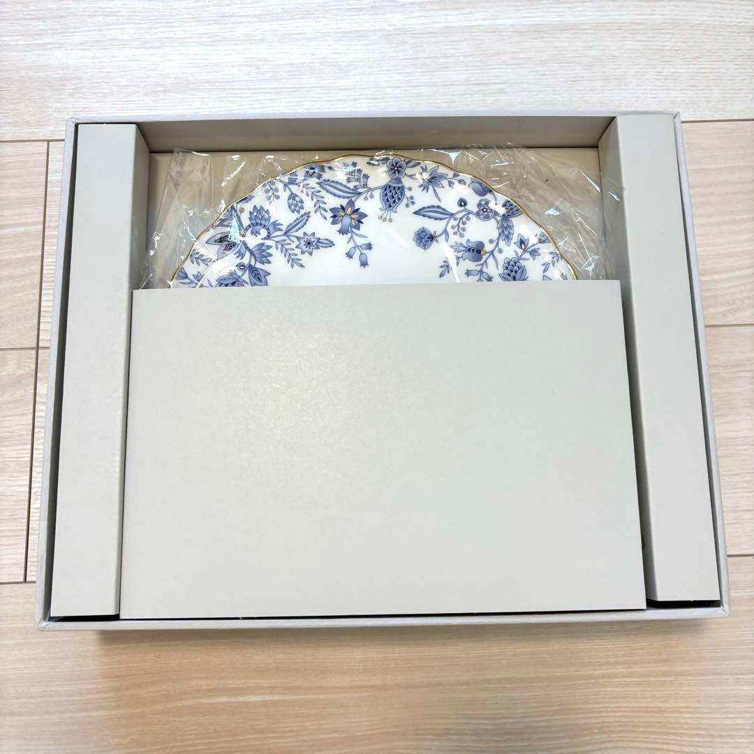 【未使用箱付】ノリタケ ブルーソレンティーノ パーティーセット 小皿 大皿