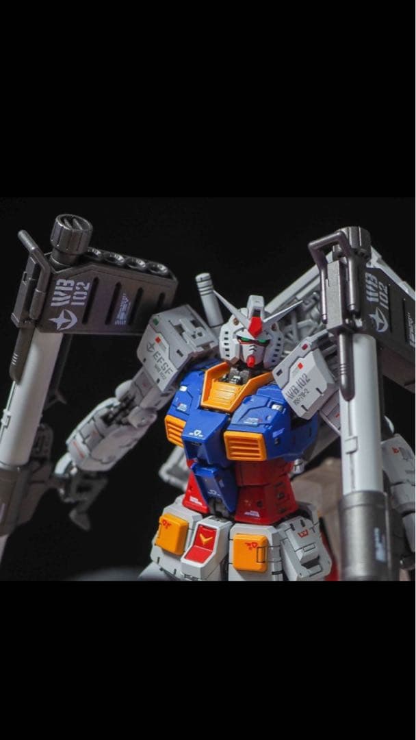 rg rx78-2 塗装完成品