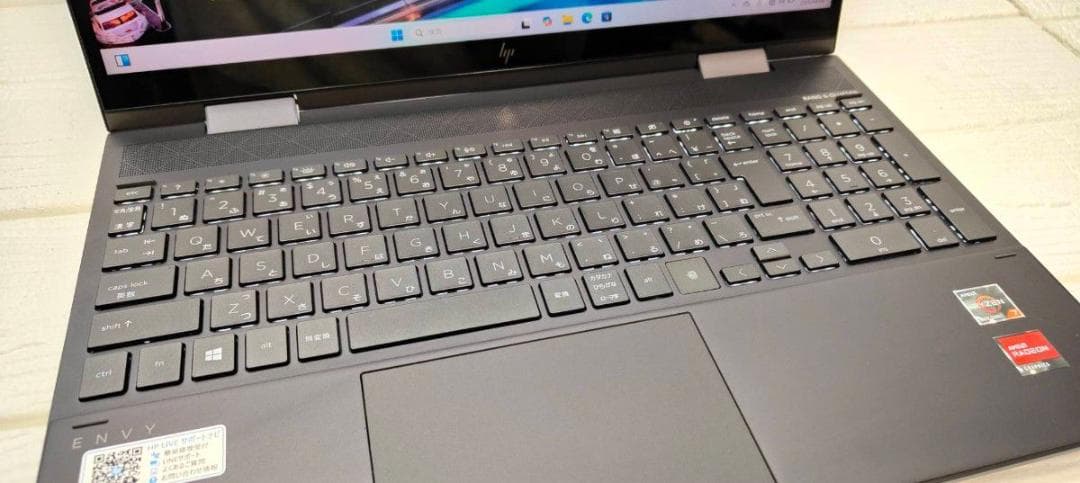 HP x360 envy ノート　パソコン　Ryzen7