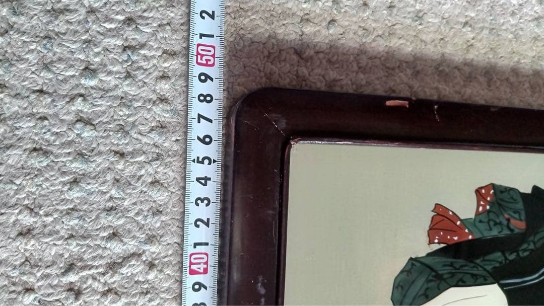 ガラス絵 浮世絵 硝子絵