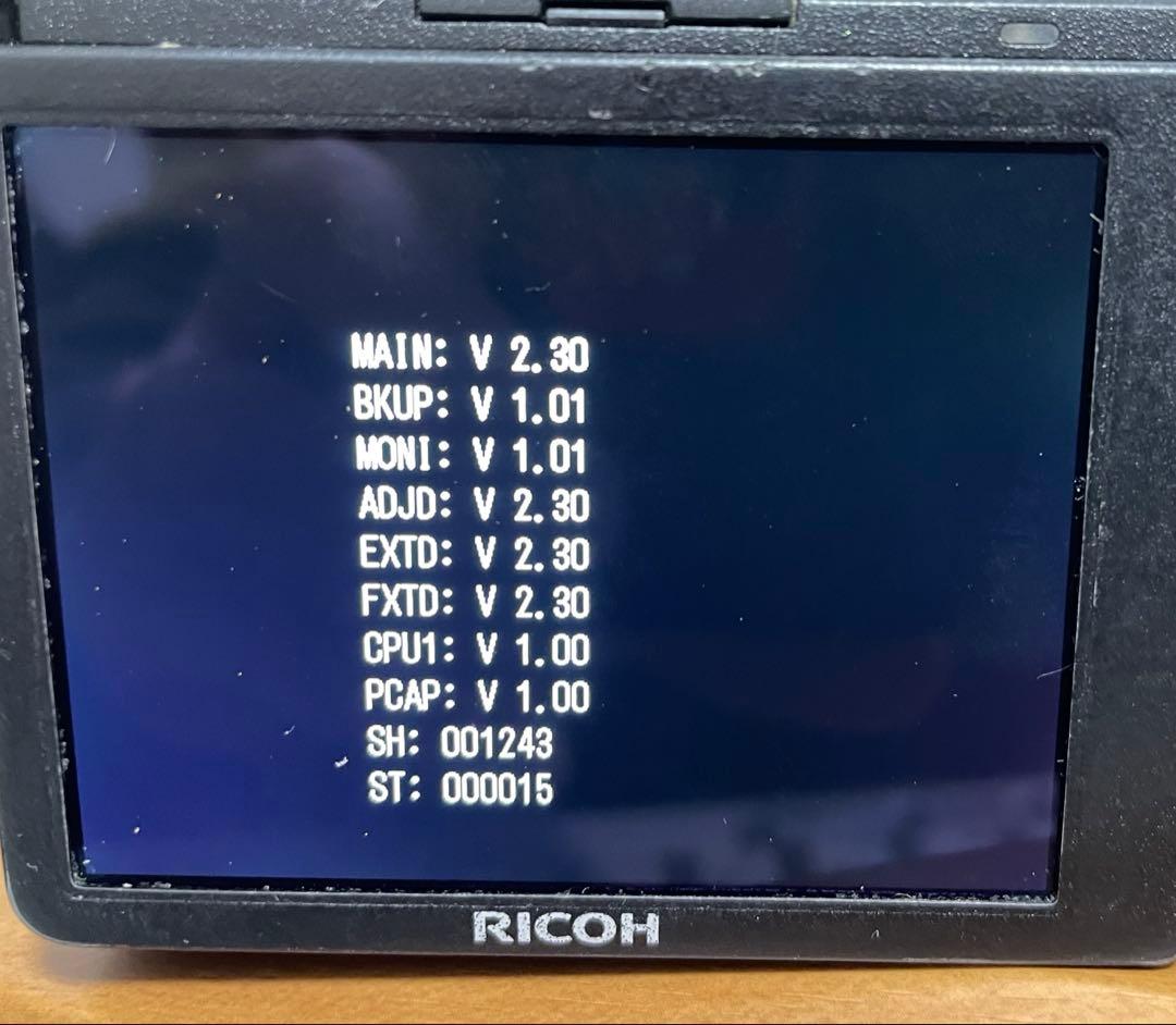 【シャッター数極小1243回】美品 Ricoh リコー GR DIGITAL Ⅳ