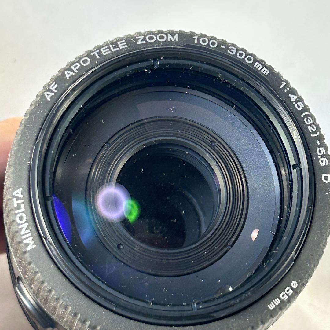カメラレンズ　ミノルタ　MINOLTA　100mm　100〜300　3点セット