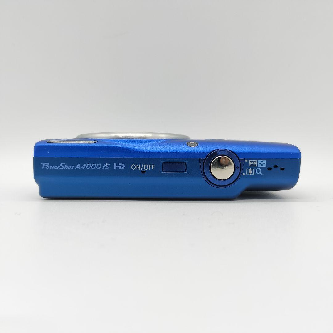 【美品】キャノン Canon PowerShot A4000 IS ブルー