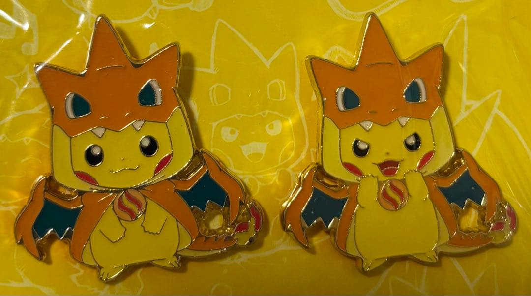 ポケモンセンター メガトウキョーのピカチュウ ピンズセット