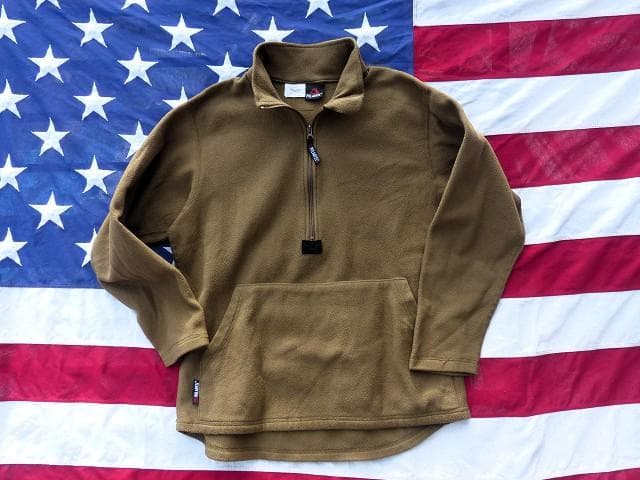 米軍実物 USMC　ポーラテック フリース プルオーバー シャツ　M 56