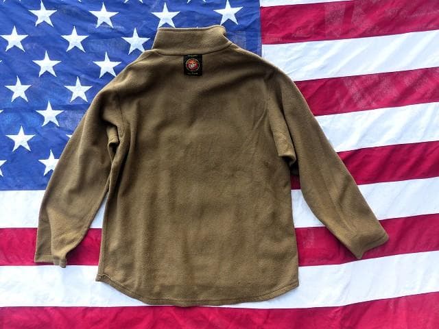 米軍実物 USMC　ポーラテック フリース プルオーバー シャツ　M 56