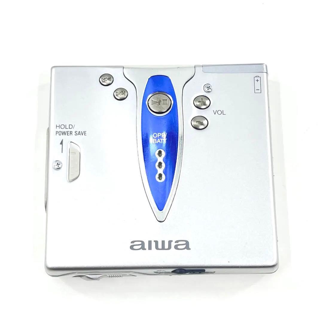 美品 AIWA MDウォークマン MDプレーヤー AM-HX400 動作確認済