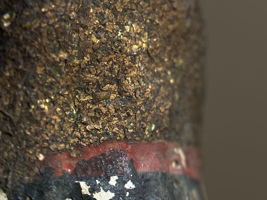 【祥に凪ぐ 古い姫 彩色土人形 約13㎝ 江戸後期〜明治頃】雛人形郷土玩具古民芸