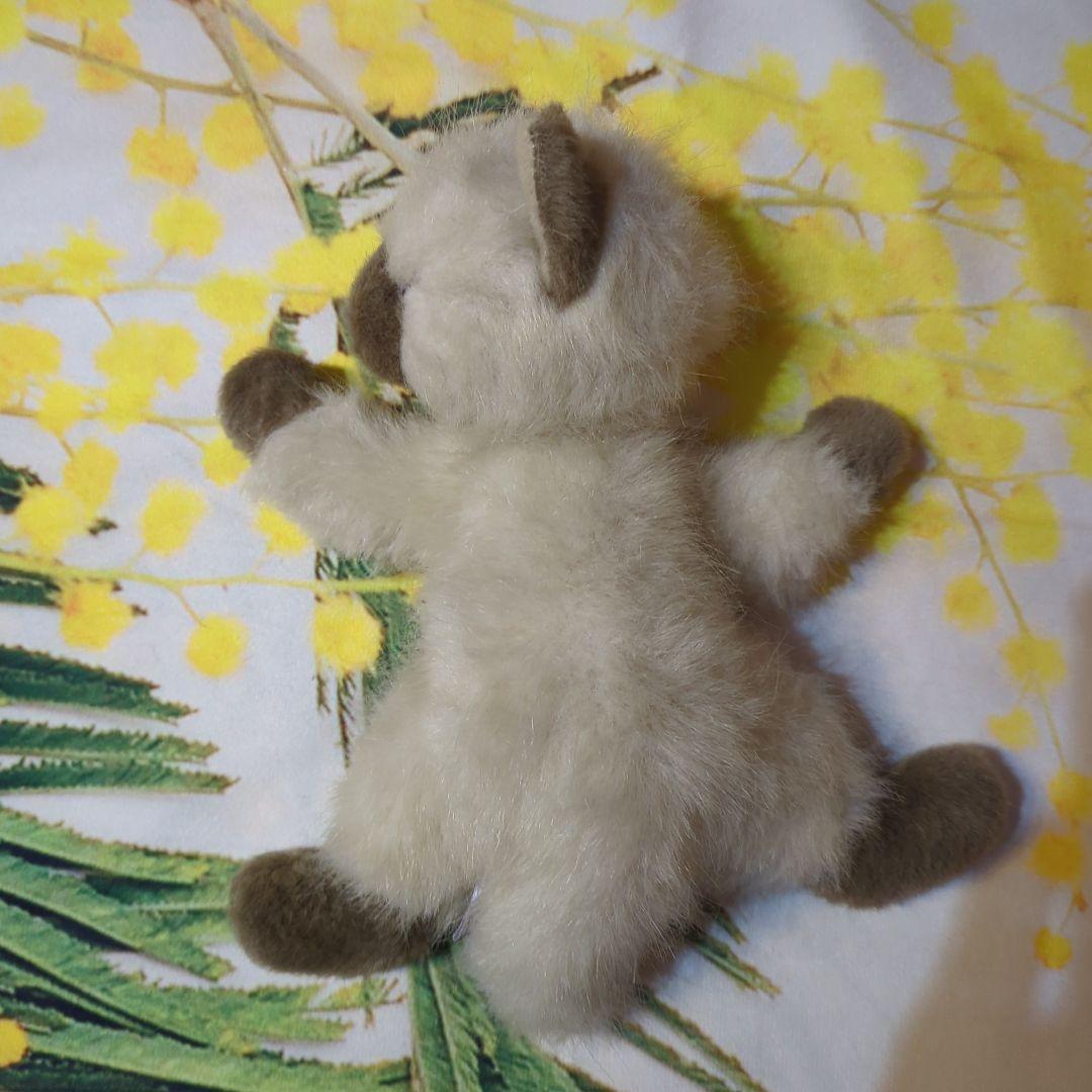 Monseuil・シャム猫ぬいぐるみ・くたくたシリーズ・おねんねタイプ・レトロ