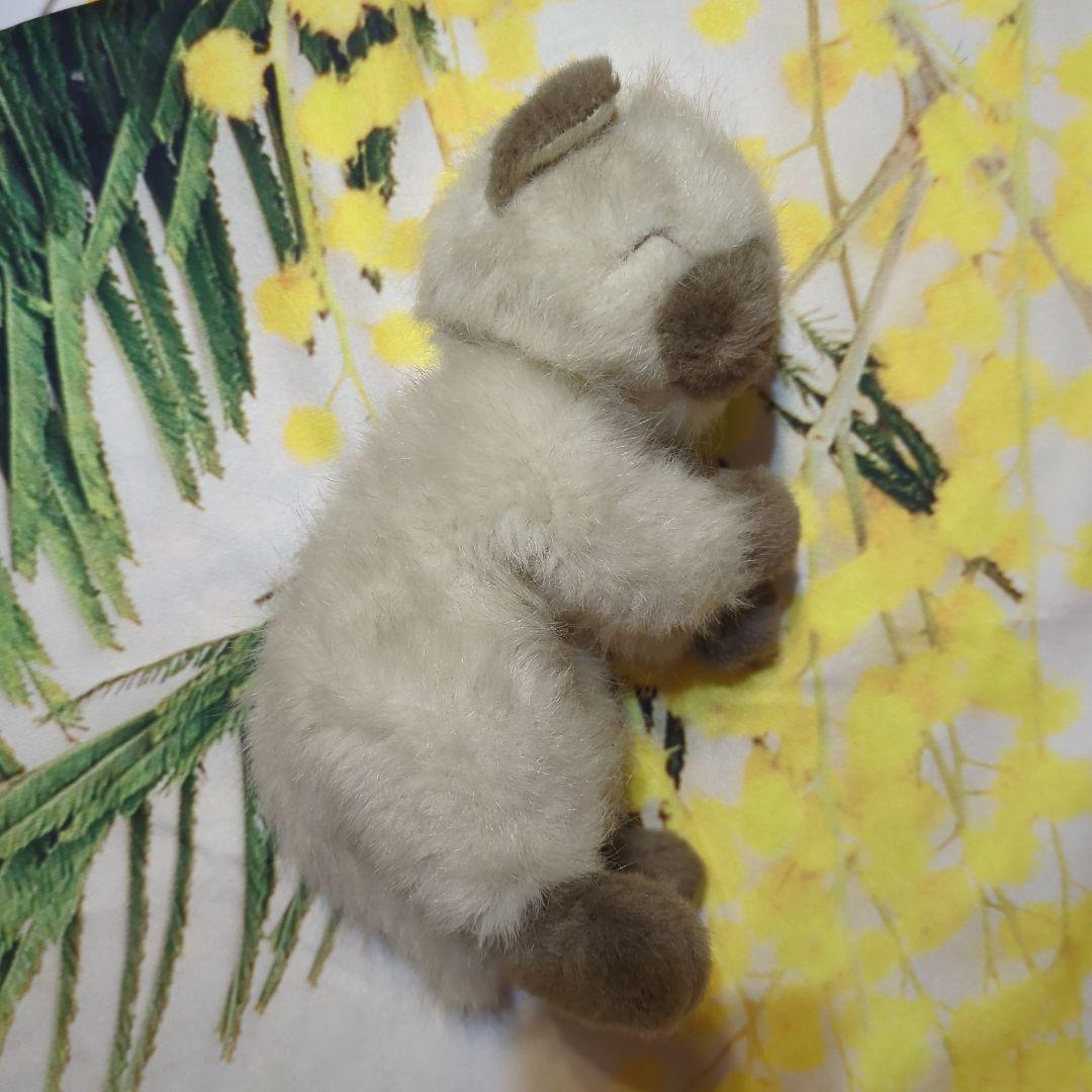 Monseuil・シャム猫ぬいぐるみ・くたくたシリーズ・おねんねタイプ・レトロ