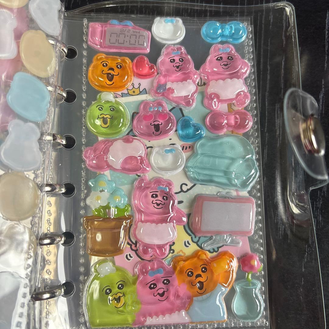 【正規品】シール帳 完成品 ちいかわ その他33ページ2冊セットA7サイズまとめ