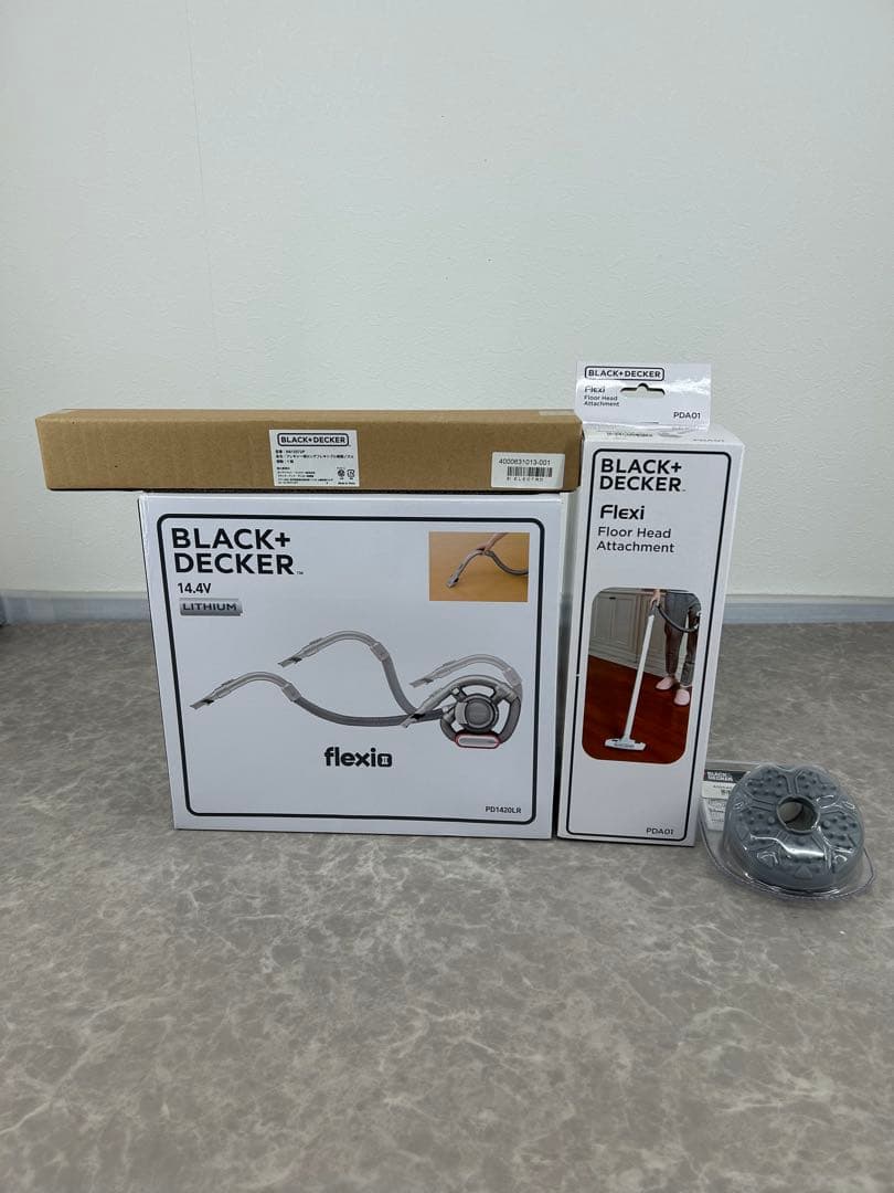 新品未使用品‼️BLACK+DECKER Flexi 14.4V コードレス掃除機