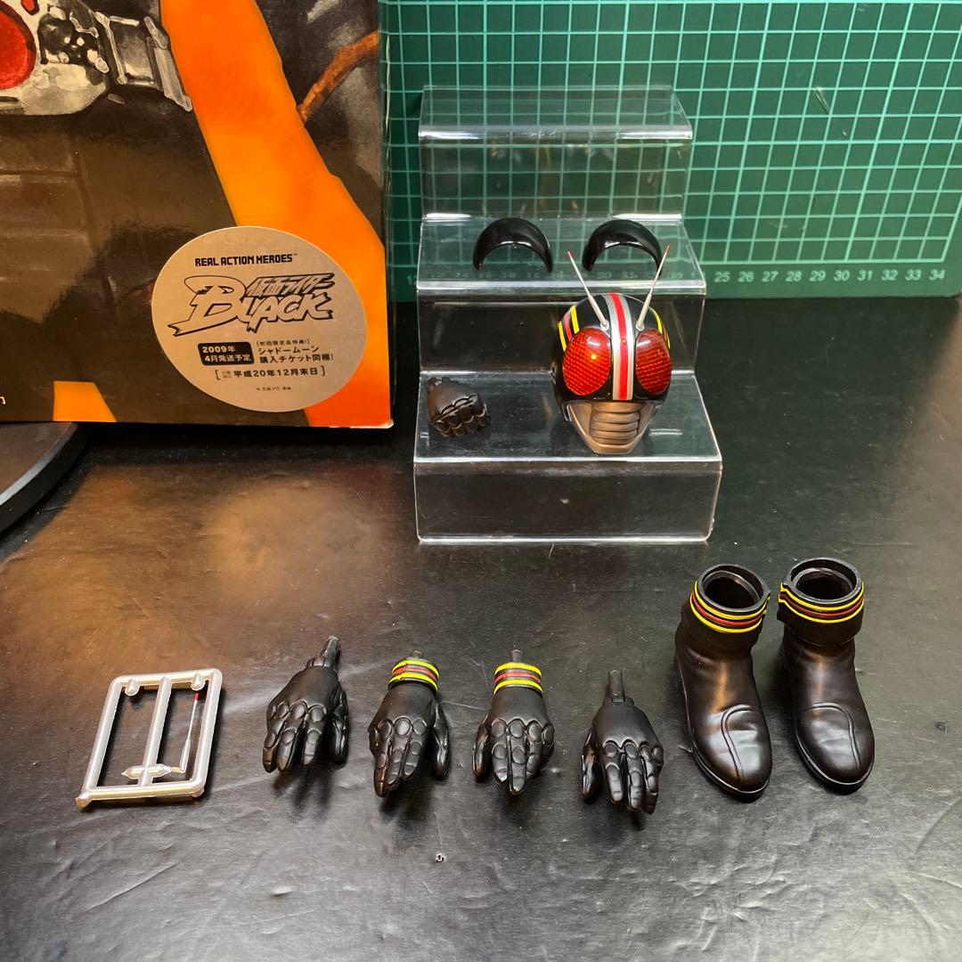 仮面ライダーBLACK 1/6スケール フィギュア （部品のみ）箱は付属しません