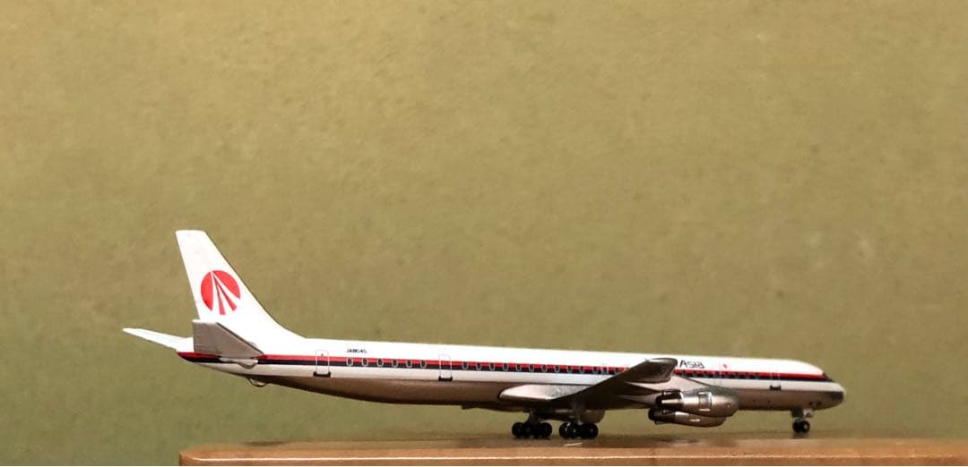 1/400 日本航空 DC-8-61 2機セット