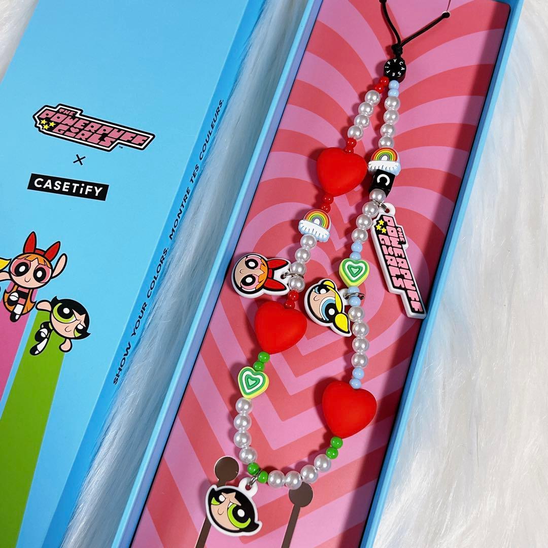 casetify パワーパフガールズ　スマホストラップ