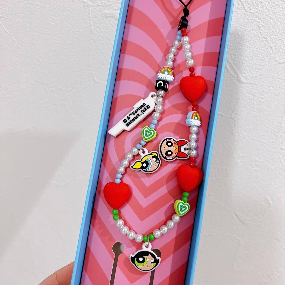 casetify パワーパフガールズ　スマホストラップ