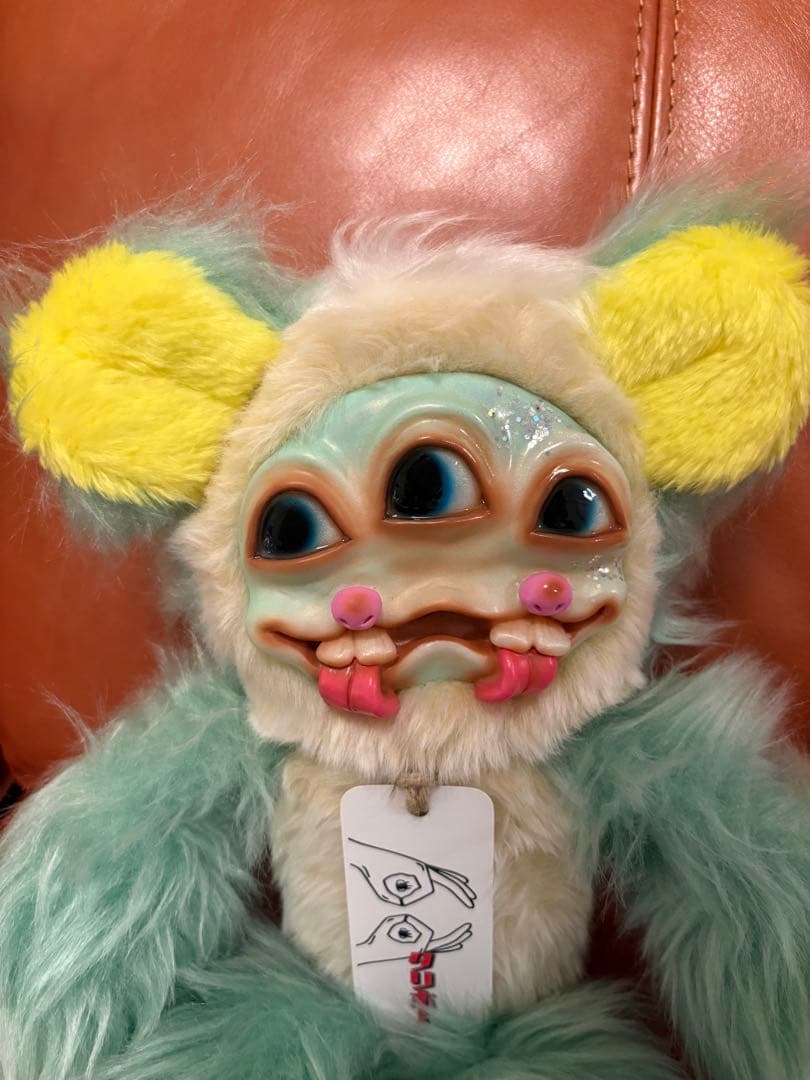 悪玉菌製造工場　ぬいぐるみ　三つ目ちゃん　タコ手　インディーズ　アーティスト創作