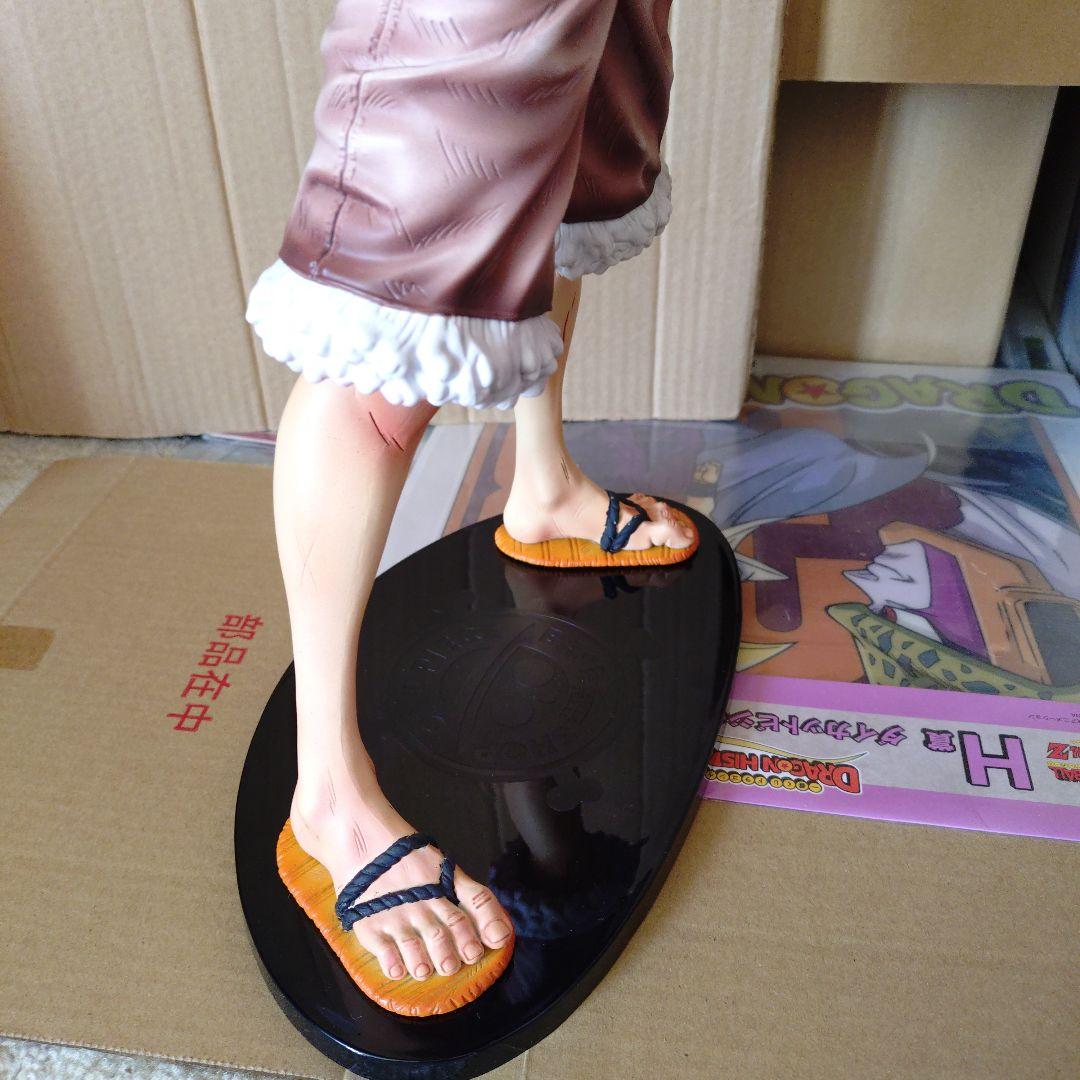 ワンピース　ベースショップ　ルフィ　リペイント　セピアカラー