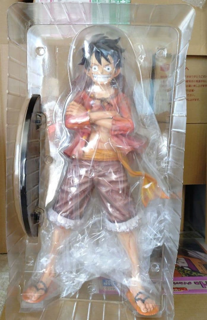 ワンピース　ベースショップ　ルフィ　リペイント　セピアカラー
