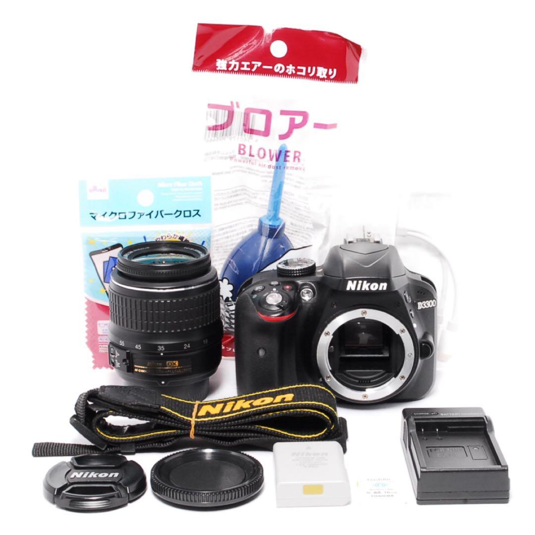 ◆ショット数僅か◆Nikon D3300◆Flash Air付き◆一眼レフカメラ