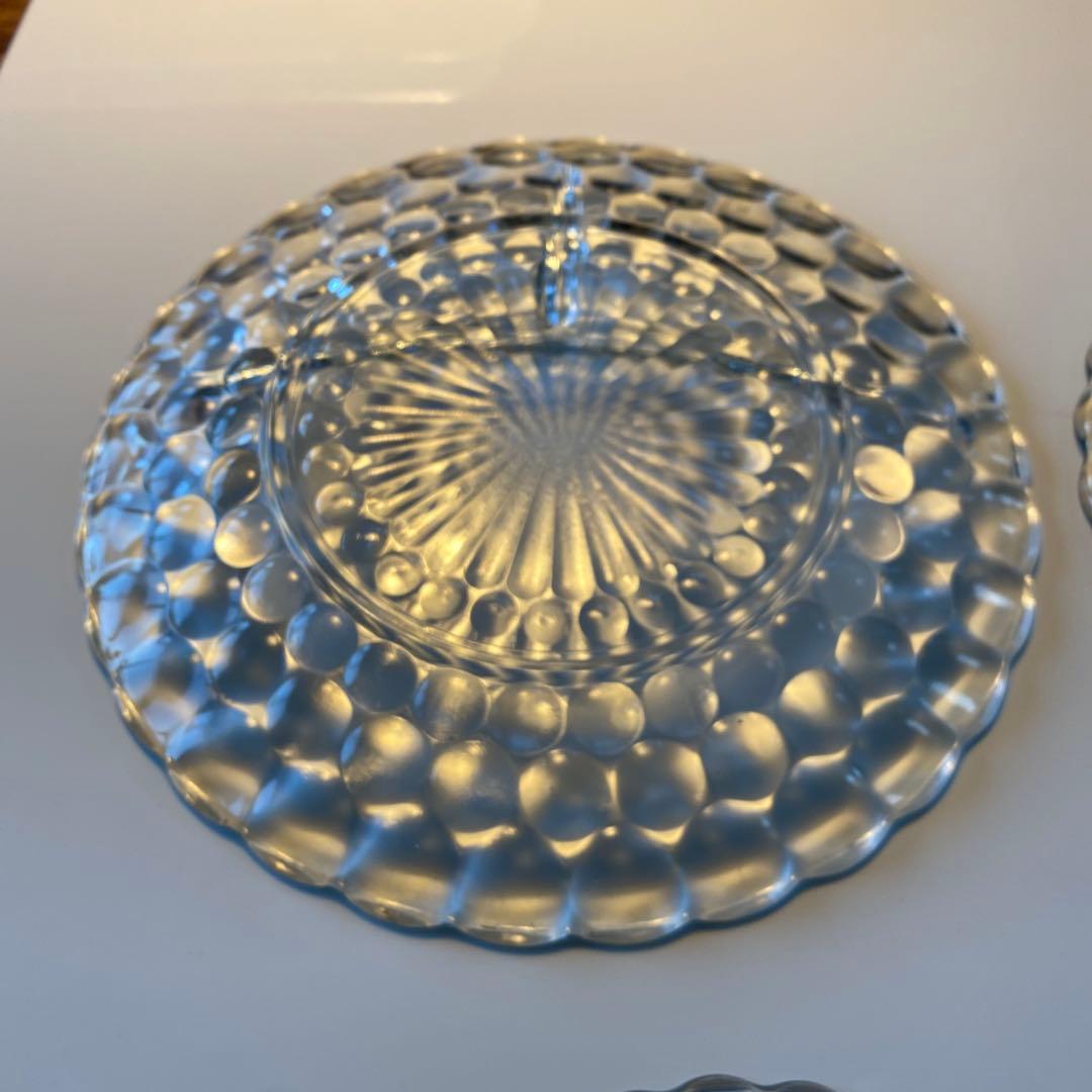 アンカーホッキング　バブル　カップ&ソーサー　プレート