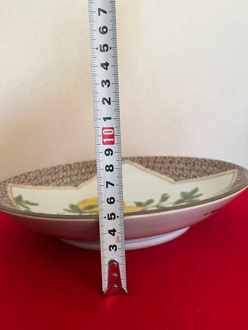 日本工芸会正会員 山田義明 飾皿 『柘榴文』 管理K368 本物保証