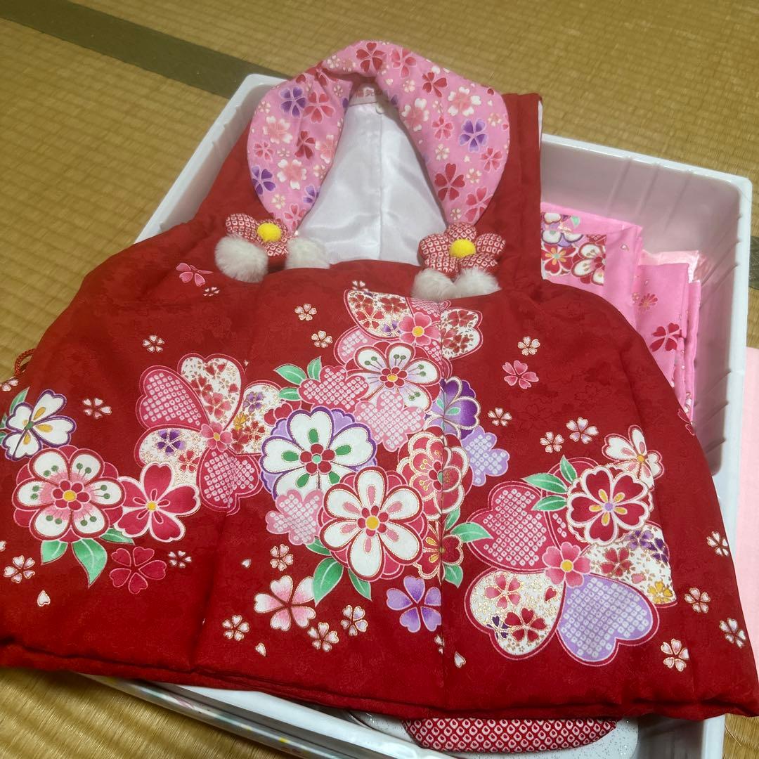 着物 七五三 3歳 女の子 フルセット 陽気な天使 中古品 子供着物