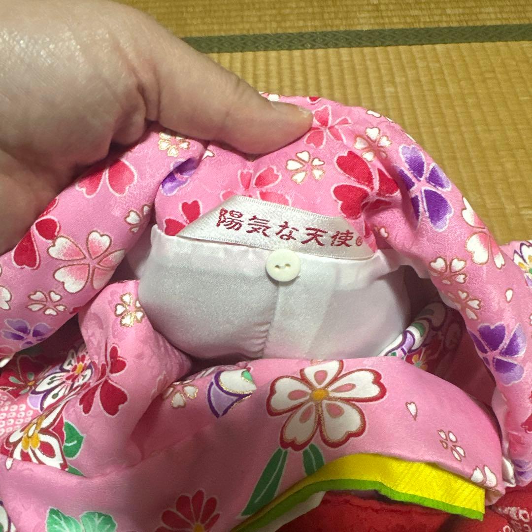 着物 七五三 3歳 女の子 フルセット 陽気な天使 中古品 子供着物