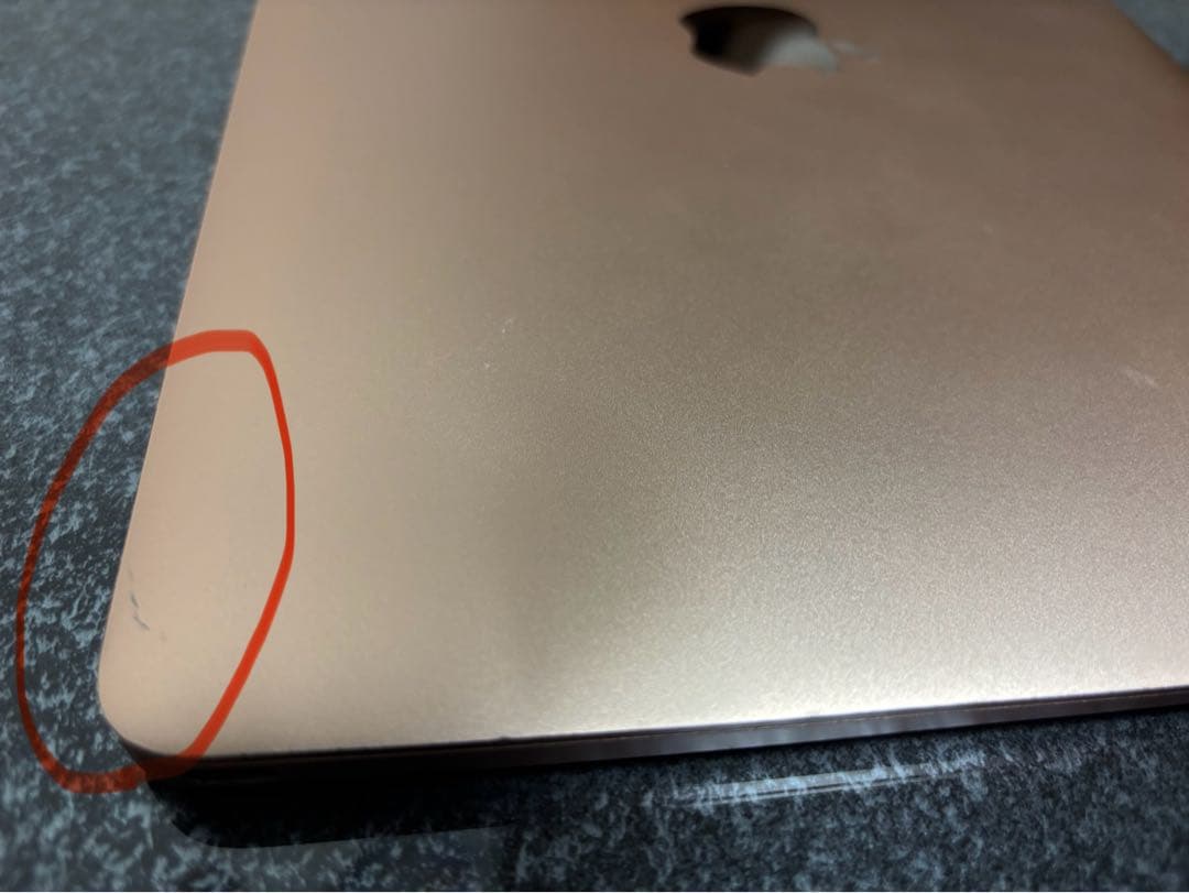 MacBook 12インチ 2017 ゴールド ※ジャンク扱い